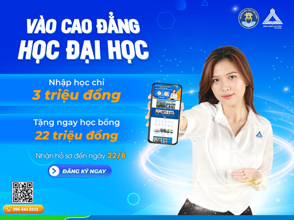 VÀO CAO ĐẲNG, HỌC ĐẠI HỌC – 4 NĂM SỞ HỮU SONG BẰNG CHÍNH QUY CỬ NHÂN THỰC HÀNH VÀ ĐẠI HỌC