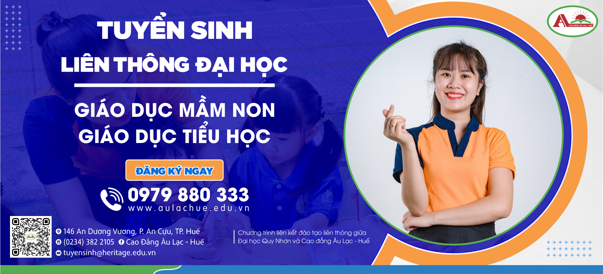 TUYỂN SINH LIÊN THÔNG ĐẠI HỌC: CHUYÊN NGÀNH GIÁO DỤC MẦM NON – GIÁO DỤC TIỂU HỌC