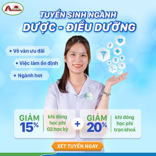 TUYỂN SINH KHỐI NGÀNH SỨC KHỎE HOT NHẤT HIỆN NAY: DƯỢC - ĐIỀU DƯỠNG