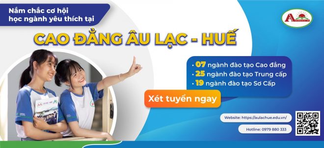 CAO ĐẲNG ÂU LẠC HUẾ CÔNG BỐ CHÍNH SÁCH GIẢM HỌC PHÍ NĂM 2023