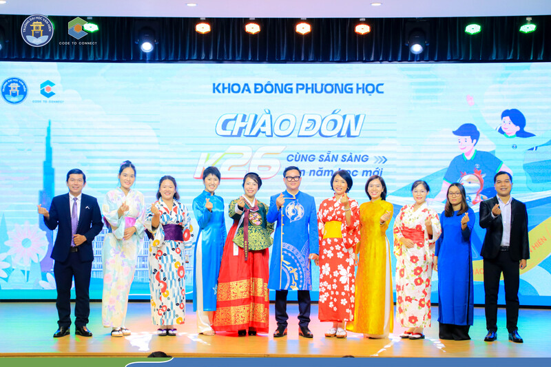 CHÀO ĐÓN TÂN SINH VIÊN K26 NGÀNH NHẬT BẢN HỌC - KHOA ĐÔNG PHƯƠNG