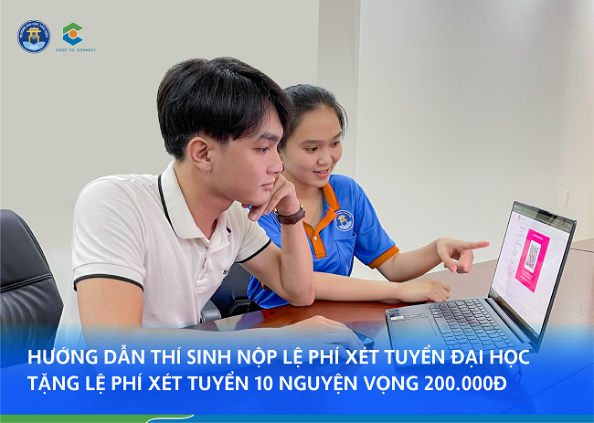 TRƯỜNG ĐẠI HỌC VĂN HIẾN HƯỚNG DẪN THÍ SINH NỘP LỆ PHÍ XÉT TUYỂN ĐẠI HỌC NĂM 2023 - TẶNG LỆ PHÍ XÉT TUYỂN CHO 10 NGUYỆN VỌNG