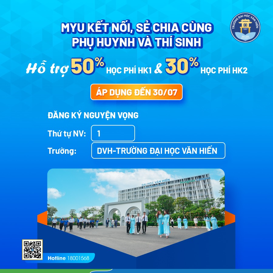 MYU KẾT NỐI, SẺ CHIA CÙNG PHỤ HUYNH VÀ THÍ SINH – KHÔNG LO HỌC PHÍ