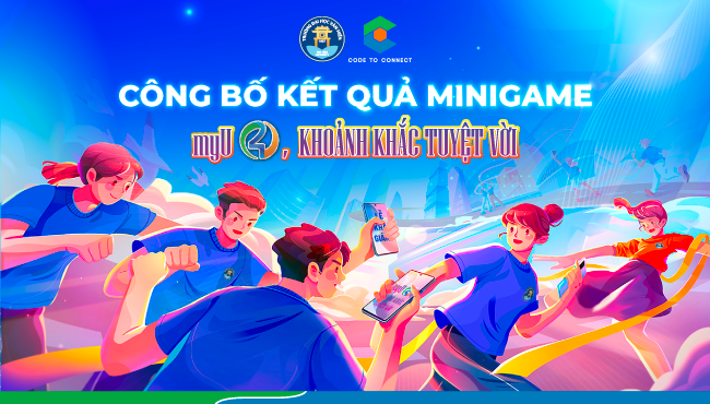 CÔNG BỐ KẾT QUẢ MINIGAME "MYU24, KHOẢNH KHẮC TUYỆT VỜI”