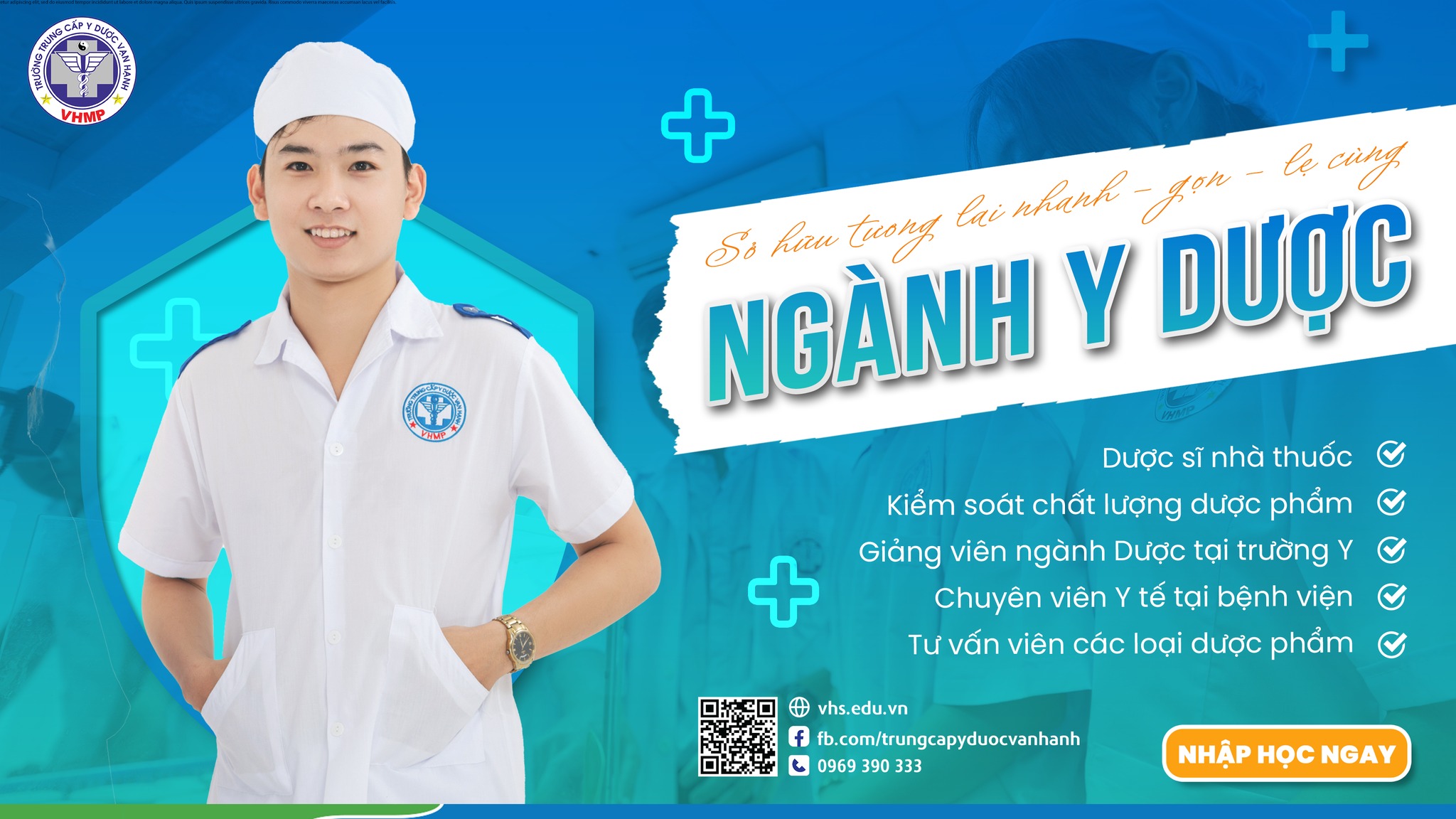 CHỌN NGÀNH DƯỢC HỆ TRUNG CẤP - HƯỚNG ĐI NHANH - GỌN - LẸ ĐỂ KHAI SÁNG TƯƠNG LAI!